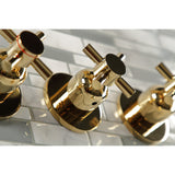 Concord Triple-Handle Tub and Shower Faucet