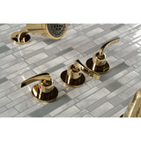 Centurion Triple-Handle Tub and Shower Faucet