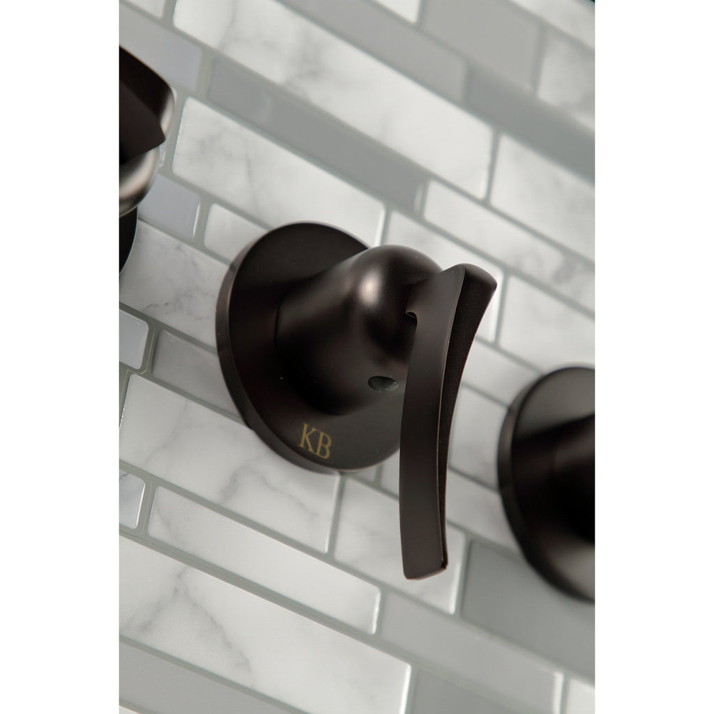 Centurion Triple-Handle Tub and Shower Faucet