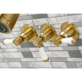 Paris Triple-Handle Tub and Shower Faucet