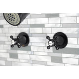 Metropolitan Double-Handle Tub and Shower Faucet