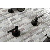 Kaiser Double-Handle Tub and Shower Faucet