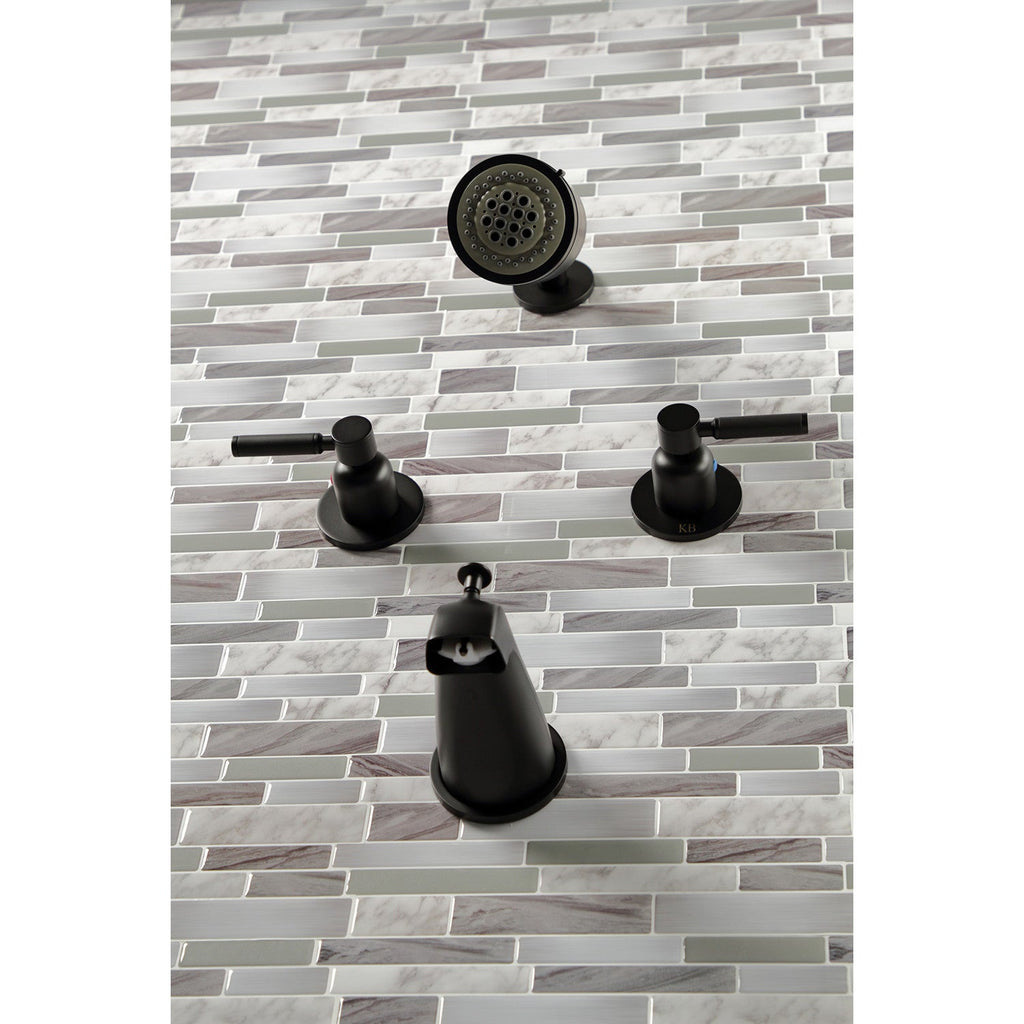 Kaiser Double-Handle Tub and Shower Faucet