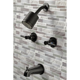 Concord Double-Handle Tub and Shower Faucet