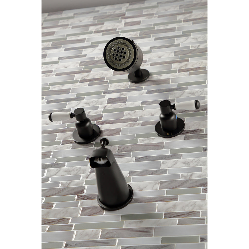 Paris Double-Handle Tub and Shower Faucet