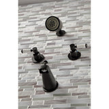 Paris Double-Handle Tub and Shower Faucet