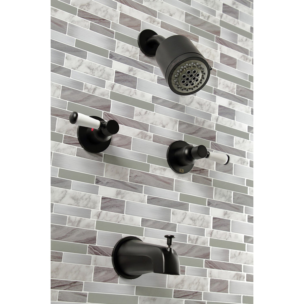 Paris Double-Handle Tub and Shower Faucet