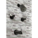 Paris Double-Handle Tub and Shower Faucet