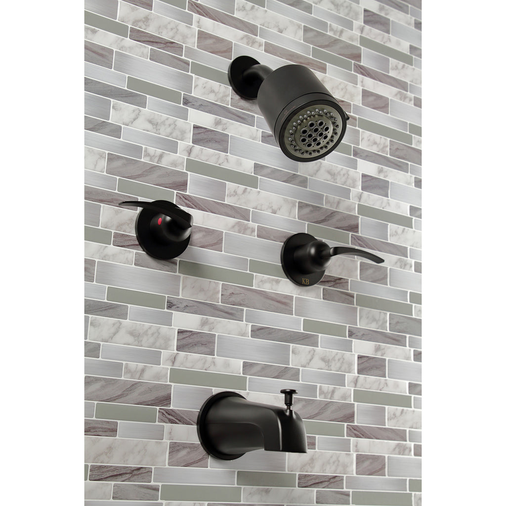 Centurion Double-Handle Tub and Shower Faucet