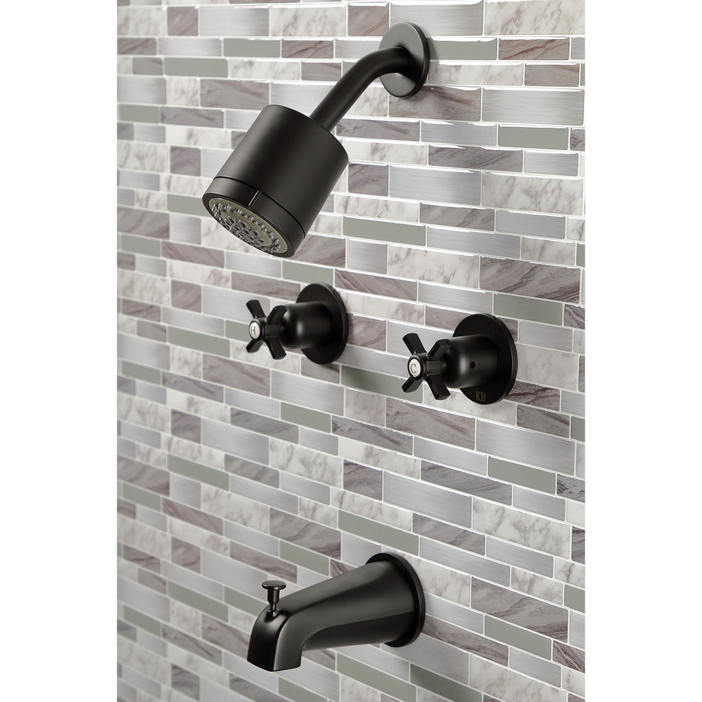 Millennium Double-Handle Tub and Shower Faucet