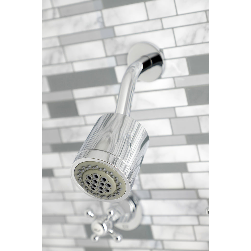 Metropolitan Double-Handle Tub and Shower Faucet