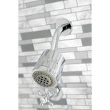 Metropolitan Double-Handle Tub and Shower Faucet