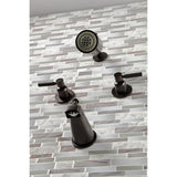 Kaiser Double-Handle Tub and Shower Faucet
