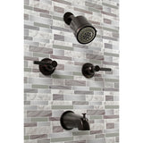 Kaiser Double-Handle Tub and Shower Faucet