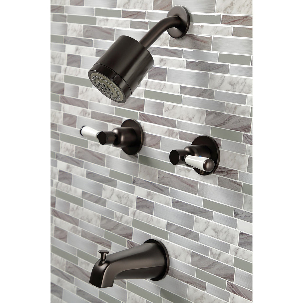 Paris Double-Handle Tub and Shower Faucet