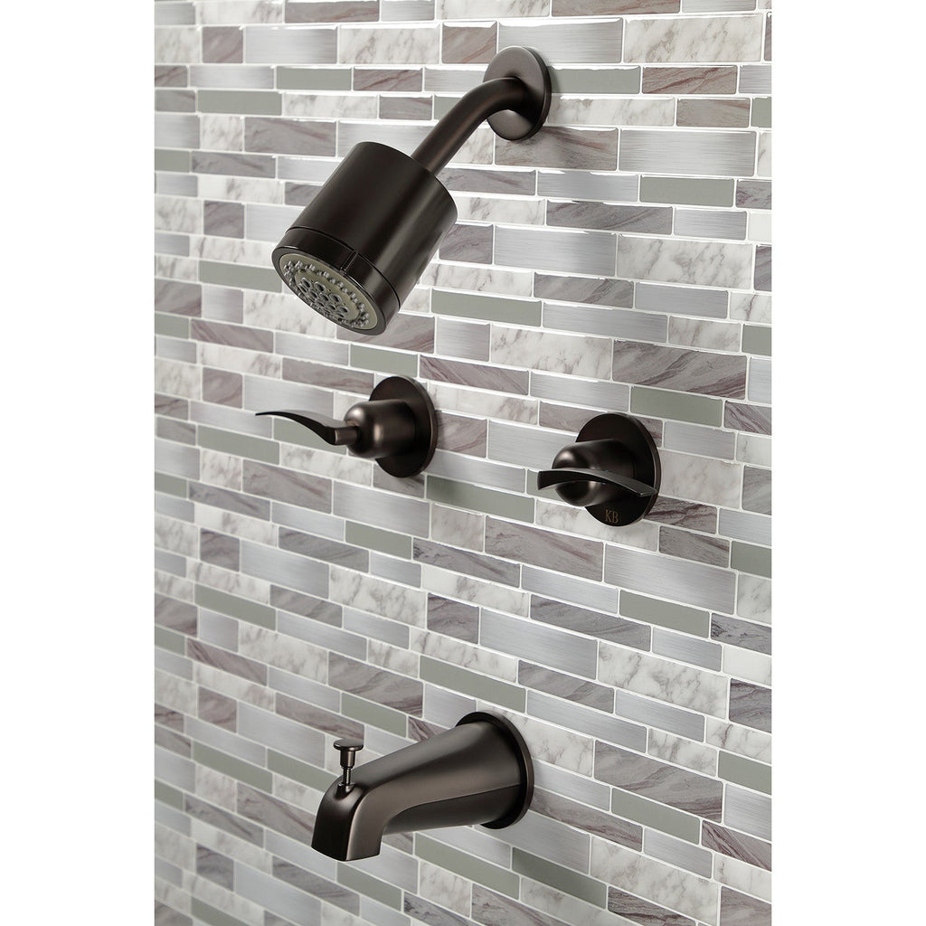 Centurion Double-Handle Tub and Shower Faucet