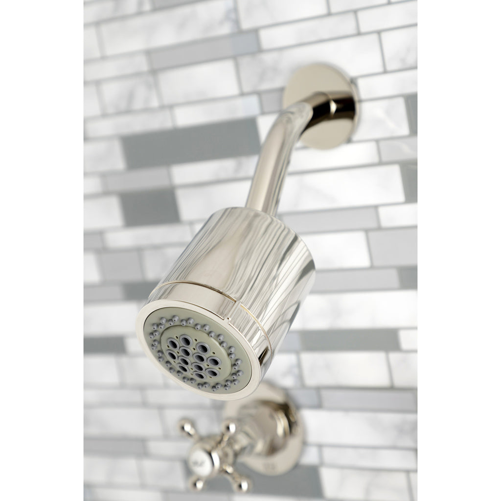 Metropolitan Double-Handle Tub and Shower Faucet