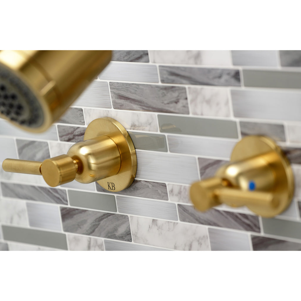 Concord Double-Handle Tub and Shower Faucet