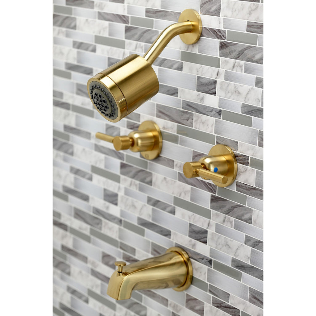 Concord Double-Handle Tub and Shower Faucet