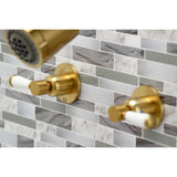 Paris Double-Handle Tub and Shower Faucet