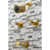 Paris Double-Handle Tub and Shower Faucet