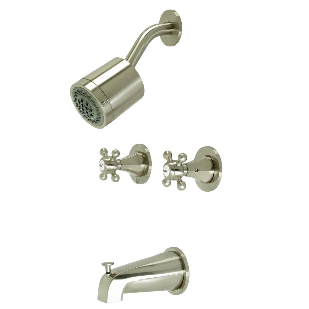 Metropolitan Double-Handle Tub and Shower Faucet