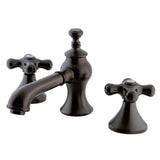 Duchess Two-Handle 3-Hole Deck Mount Widespread Bathroom Faucet with Brass Pop-Up