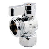 1/2-Inch FIP x 3/4-Inch Hose Thread Quarter-Turn Angle Shut-Off Valve, for Washing Machine