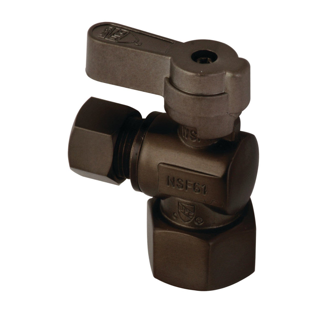 Baseline 1/2-Inch FIP x 3/8-Inch O.D. Comp Quarter-Turn Angle Shut-Off Valve