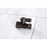 1/2-Inch FIP x 3/8-Inch O.D. Comp Quarter-Turn Straight Shut-Off Valve
