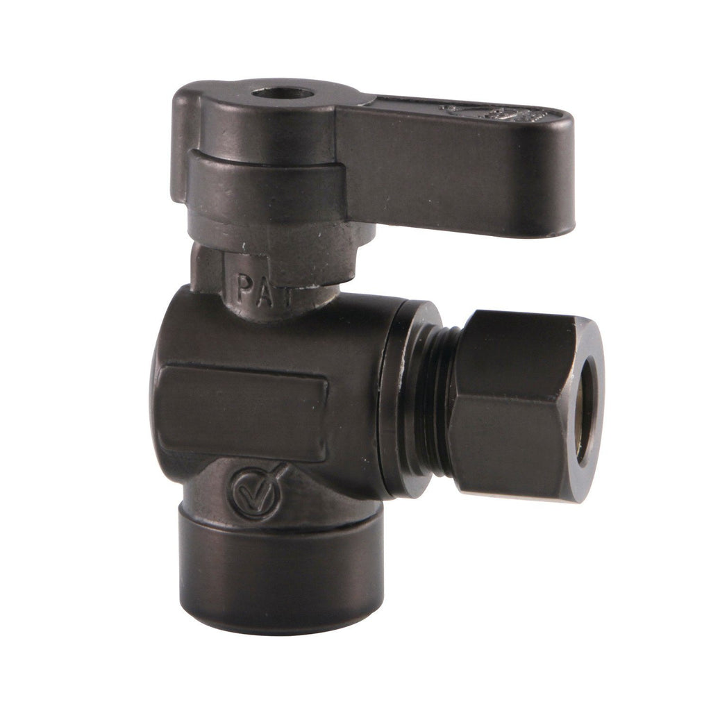 Baseline 1/2-Inch Sweat x 3/8-Inch O.D. Comp Angle Shut-Off Valve