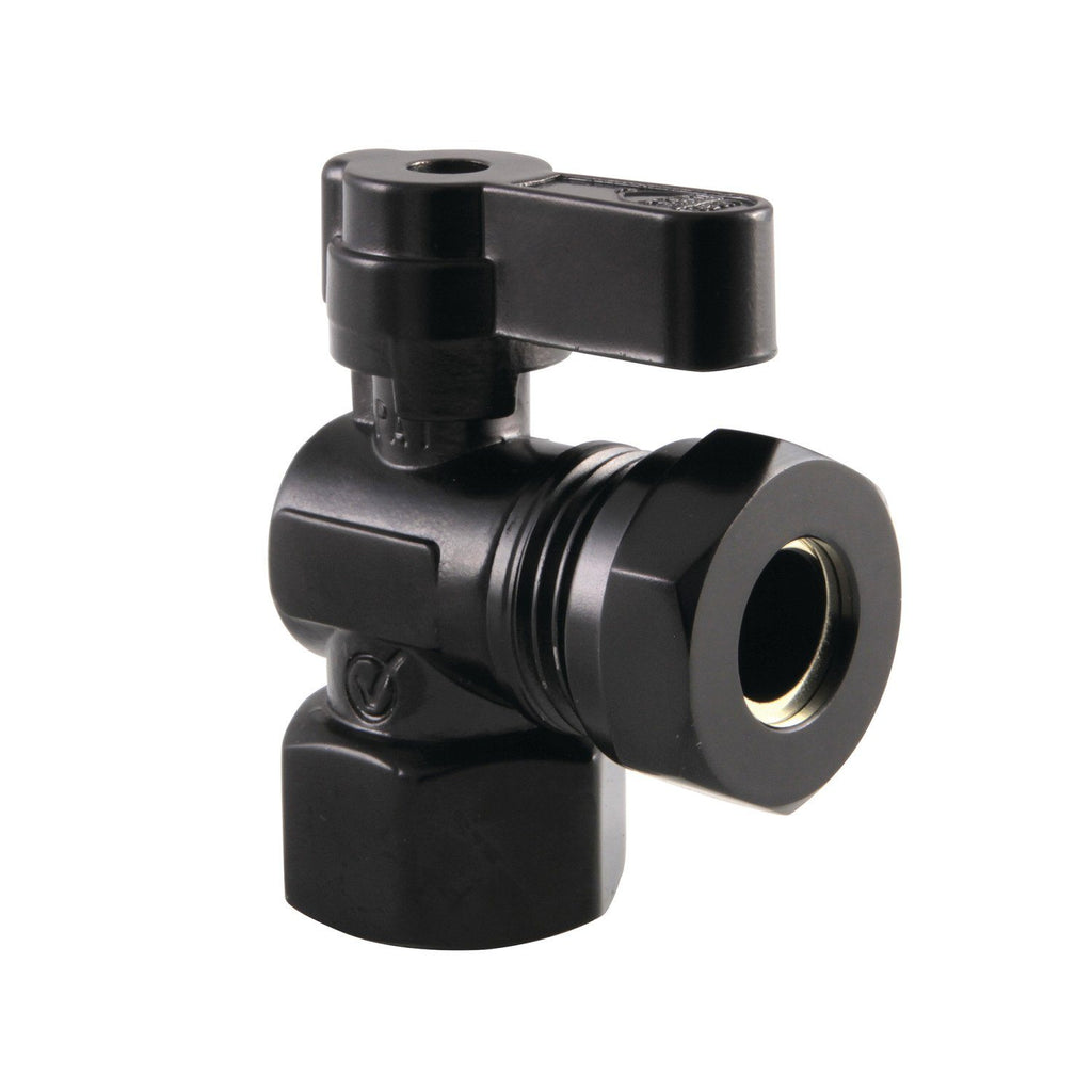 1/2-Inch FIP x 1/2-Inch or 7/16-Inch Slip Joint Quarter-Turn Angle Shut-Off Valve