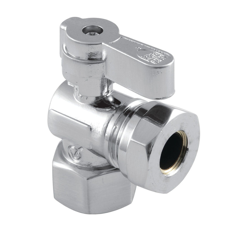 1/2-Inch FIP x 1/2-Inch or 7/16-Inch Slip Joint Quarter-Turn Angle Shut-Off Valve