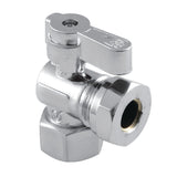 1/2-Inch FIP x 1/2-Inch or 7/16-Inch Slip Joint Quarter-Turn Angle Shut-Off Valve