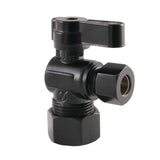 Baseline 5/8-Inch O.D. Comp x 3/8-Inch O.D. Comp Quarter-Turn Angle Shut-Off Valve