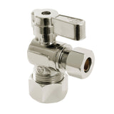 Baseline 5/8-Inch O.D. Comp x 3/8-Inch O.D. Comp Quarter-Turn Angle Shut-Off Valve