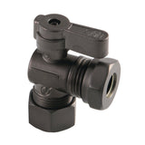 5/8-Inch O.D. Comp x 1/2-Inch or 7/16-Inch Slip Joint Quarter-Turn Angle Shut-Off Valve