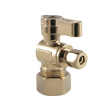 5/8-Inch O.D. Comp x 1/4-Inch O.D. Comp Quarter-Turn Angle Shut-Off Valve