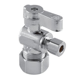 5/8-Inch O.D. Comp x 1/4-Inch O.D. Comp Quarter-Turn Angle Shut-Off Valve