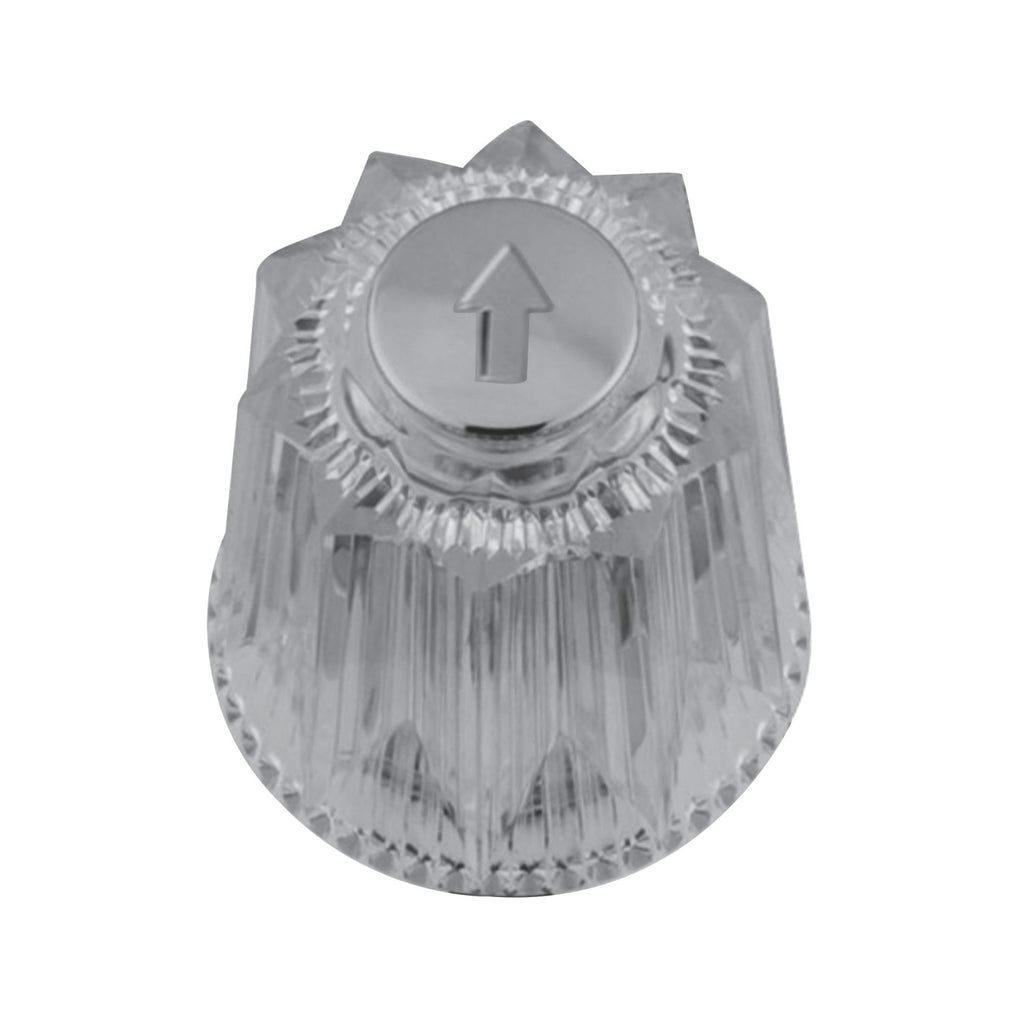 Acrylic Knob Handle, Diverter for Tub and Shower Faucet