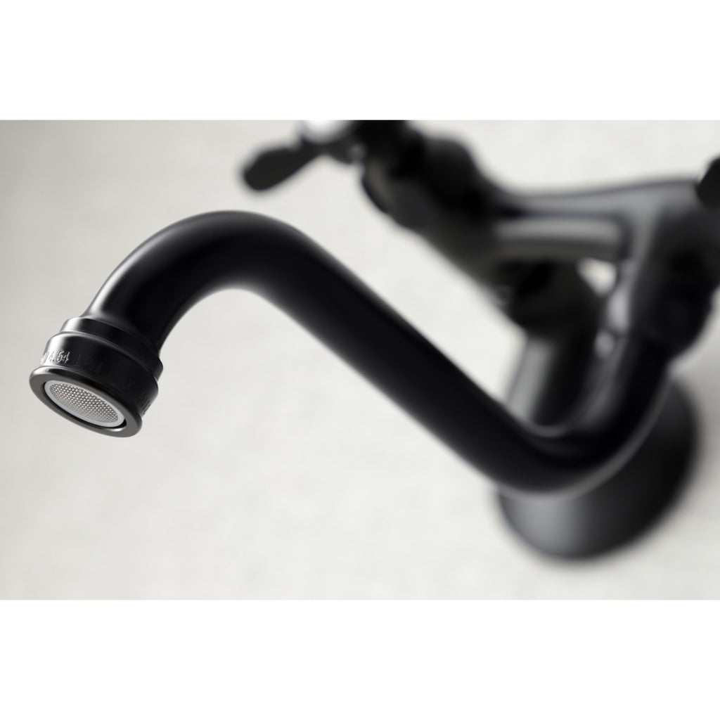 Essex Double-Handle 2-Hole Wall Mount Bathroom Faucet