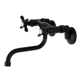 Essex Double-Handle 2-Hole Wall Mount Bathroom Faucet