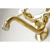 Essex Double-Handle 2-Hole Wall Mount Bathroom Faucet