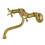 Essex Double-Handle 2-Hole Wall Mount Bathroom Faucet