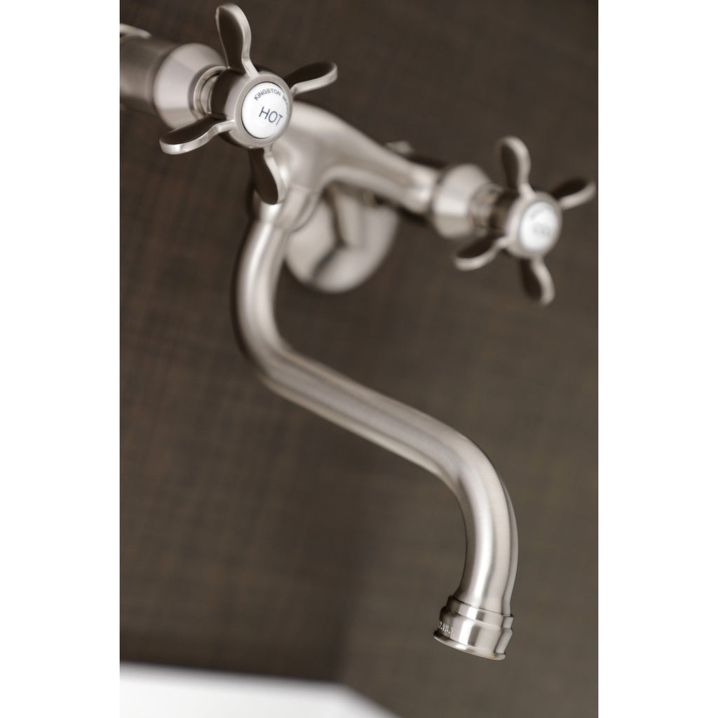 Essex Double-Handle 2-Hole Wall Mount Bathroom Faucet