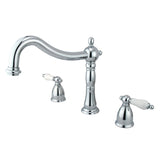 Heritage Two-Handle 3-Hole Deck Mount Roman Tub Faucet