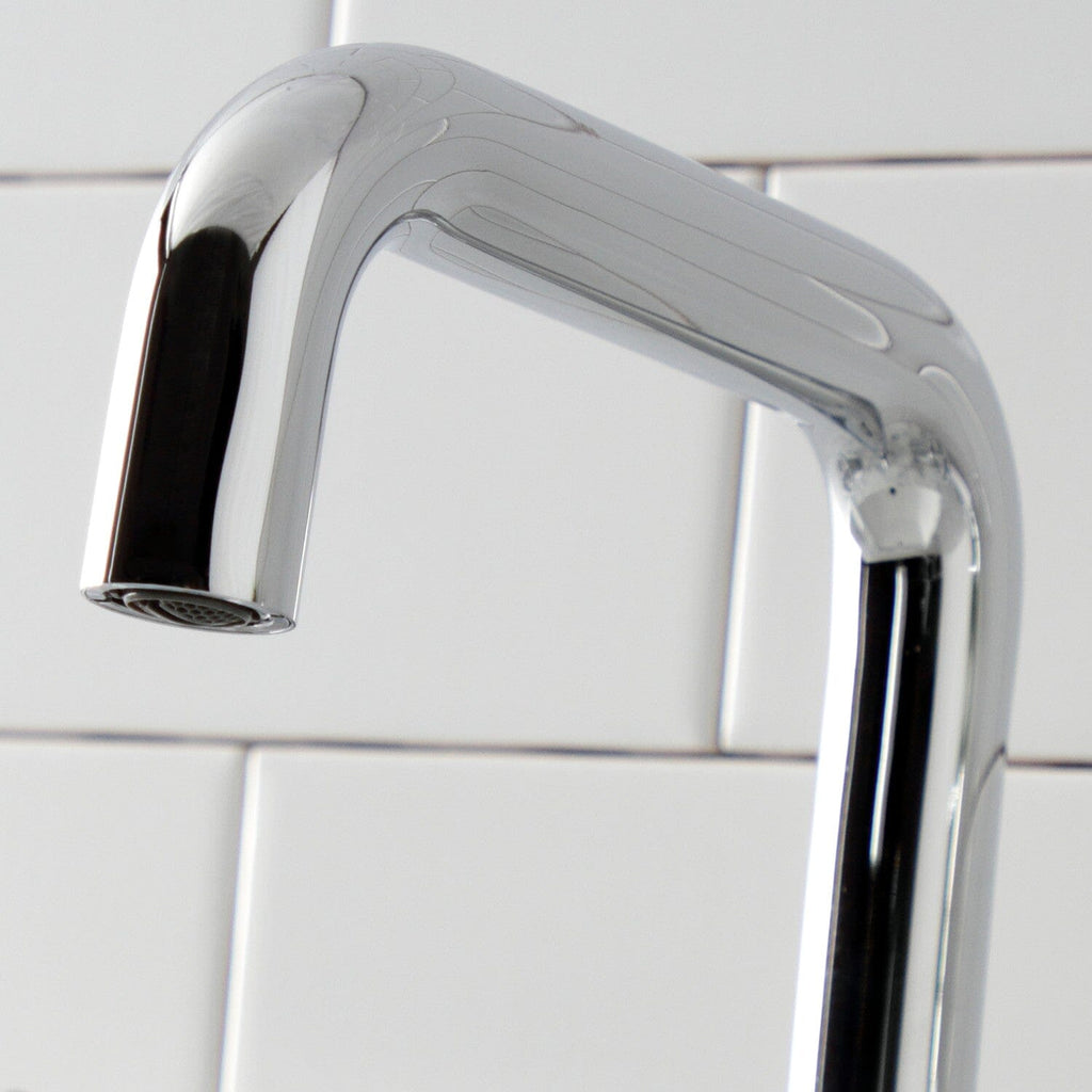 Fuller Two-Handle 3-Hole Deck Mount Widespread Bathroom Faucet with Push Pop-Up Drain