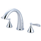 Century Two-Handle 3-Hole Deck Mount Roman Tub Faucet