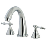 Naples Two-Handle 3-Hole Deck Mount Roman Tub Faucet