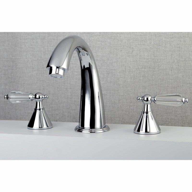 Wilshire Two-Handle 3-Hole Deck Mount Roman Tub Faucet